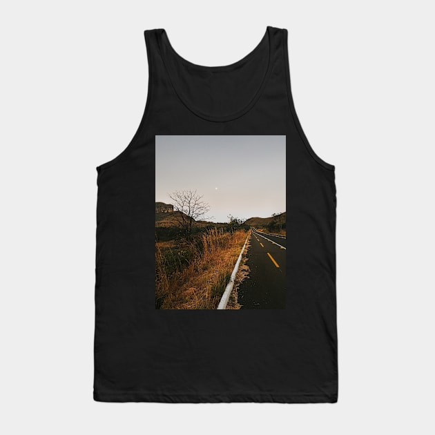 Full Moon Over Brazilian National Park (Chapada dos Veadeiros) Tank Top by visualspectrum